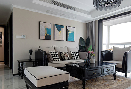 北京鴻坤·花語(yǔ)墅美式風(fēng)格軟裝設計