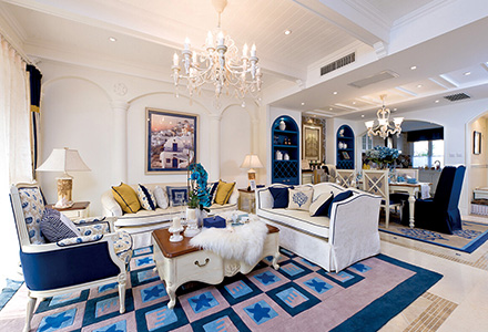 北京首開(kāi)·瑯樾地中海風(fēng)格別墅裝修設計