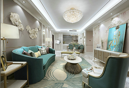 北京燕西華府法式風(fēng)格軟裝設計